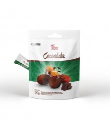 Mrs Taste – Cocoadate (Tâmaras recheadas) Cobertura de Chocolate Meio Amargo