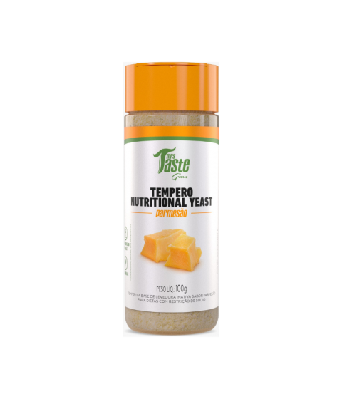 Tempero Nutricional - YEAST PARMESÃO - 100g - Mrs Taste Green